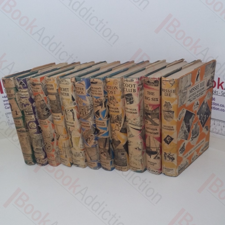 Swallows and Amazons Set:  Swallowdale; Peter Duck; Winter Holiday; Coot Club; Pigeon Post; We Didn't Mean to go to Sea; Secret Water; The Big Six; Missee Lee; The Picts and the Martyrs, or Not Welcome at All; and Great Northen?