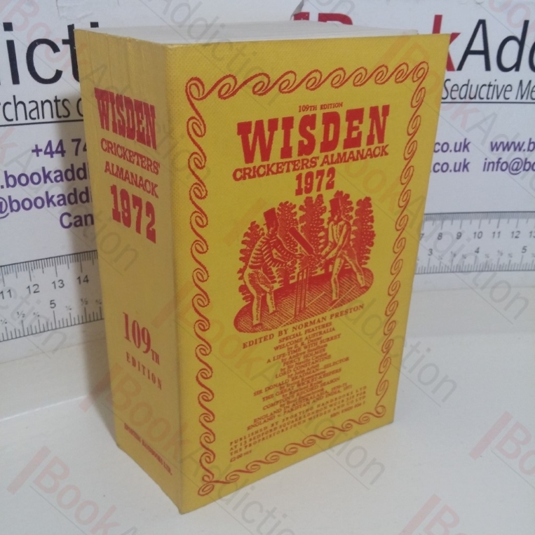 Wisden 1972: Cricketers' Almanack, 109th Edition