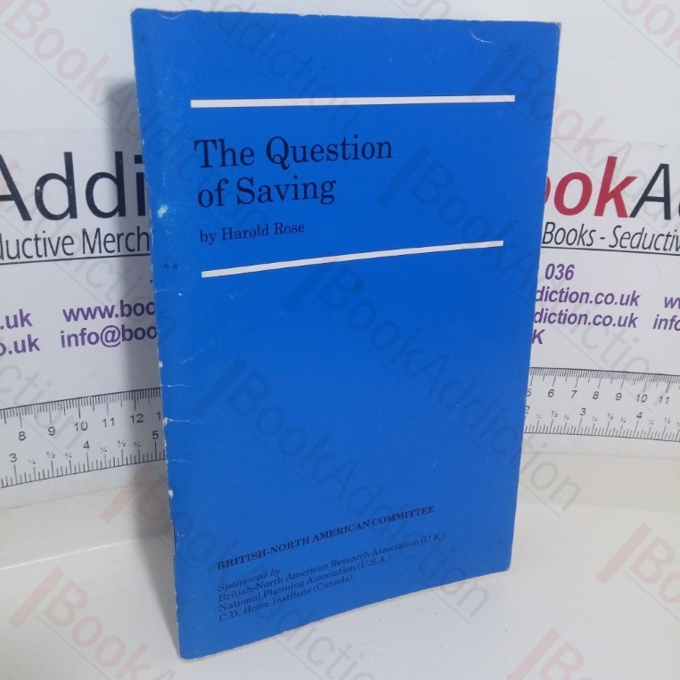 The Question of Saving