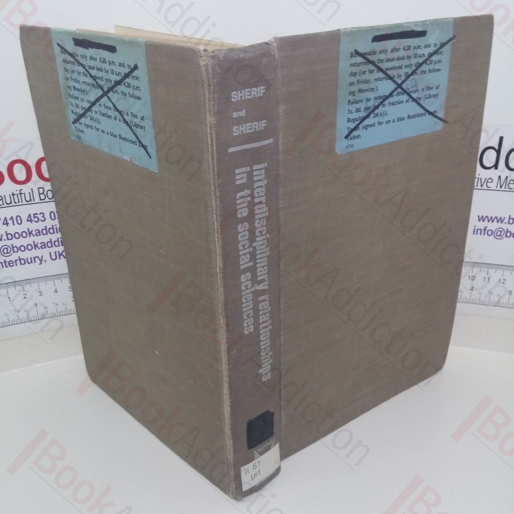 Interdisciplinary Relationships in the Social Sciences