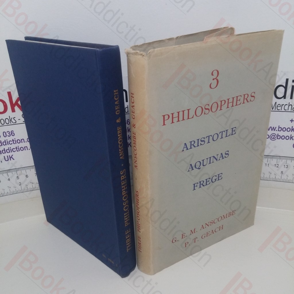 Three Philosophers: Aristotle, Aquinas, Frege