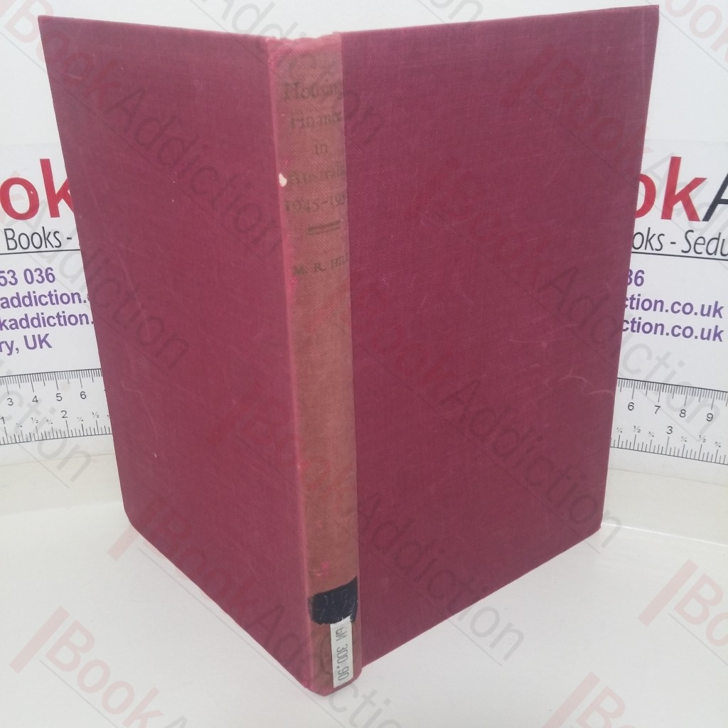 Housing Finance in Australia, 1945-1956