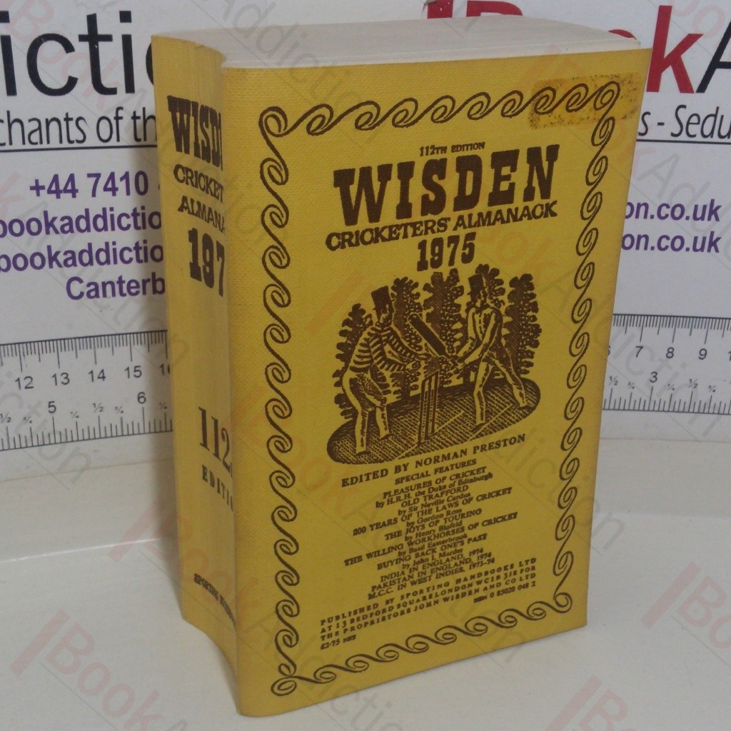 Wisden Cricketer's Almanack, 1975