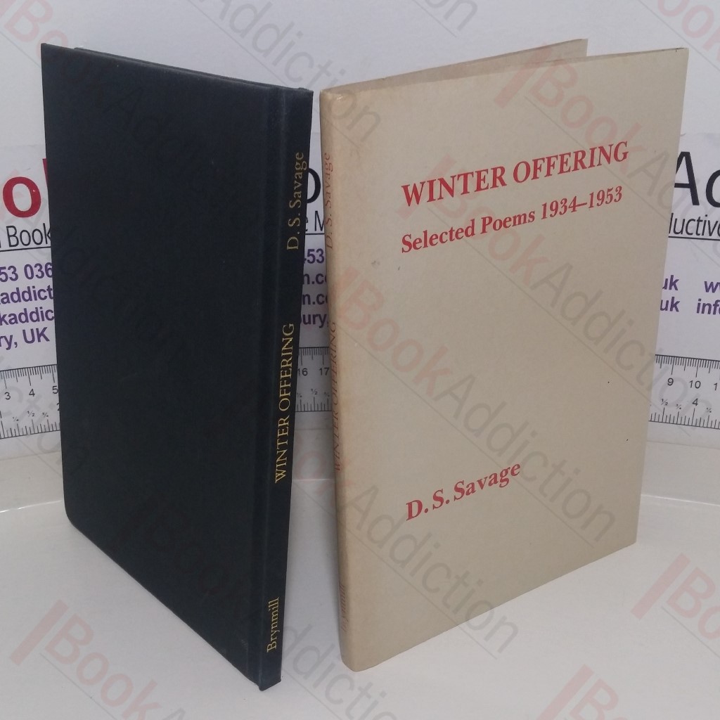 Winter Offering: Selected Poems, 1934-1953 (Signed)