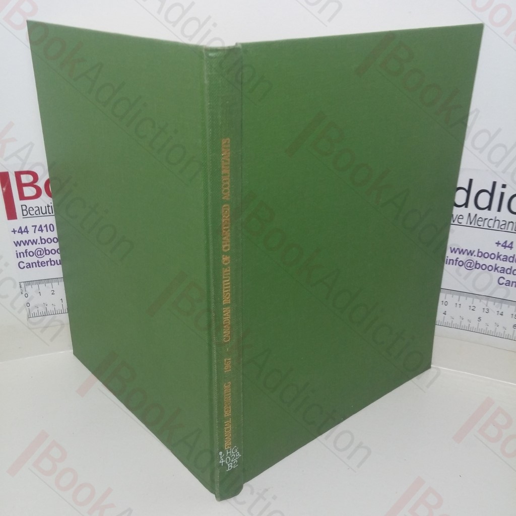 Financial Reporting in Canada, Seventh Edition, 1967
