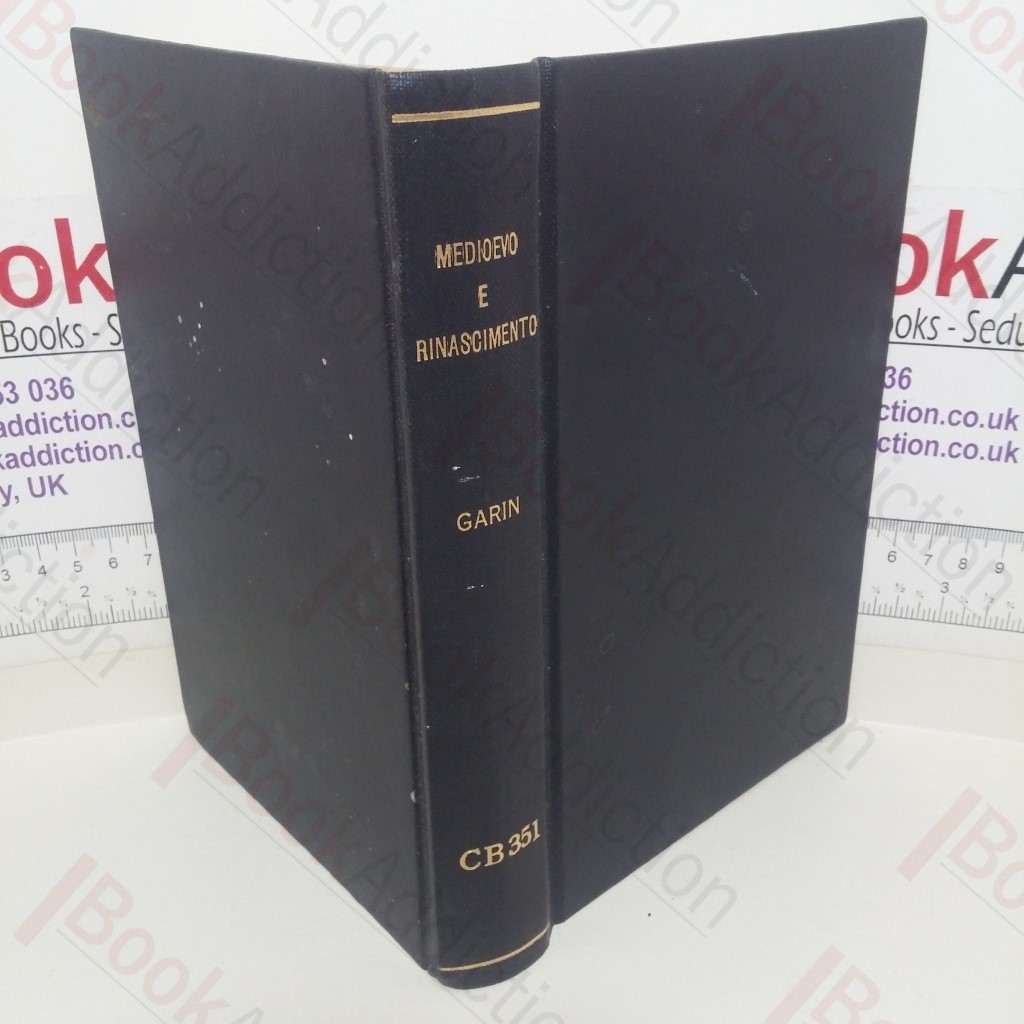 Medioevo e Rinascimento: Studi e Richerche