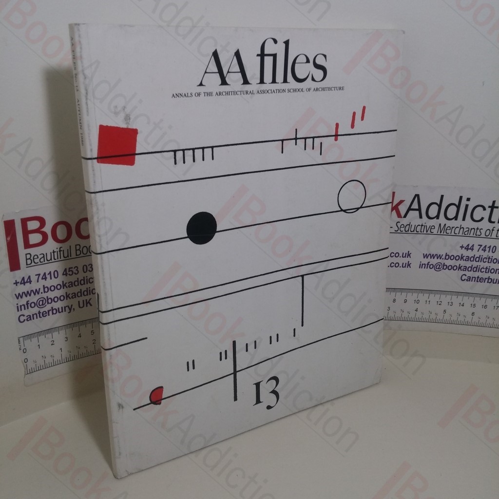 AA Files (No. 13, Autumn 1986)