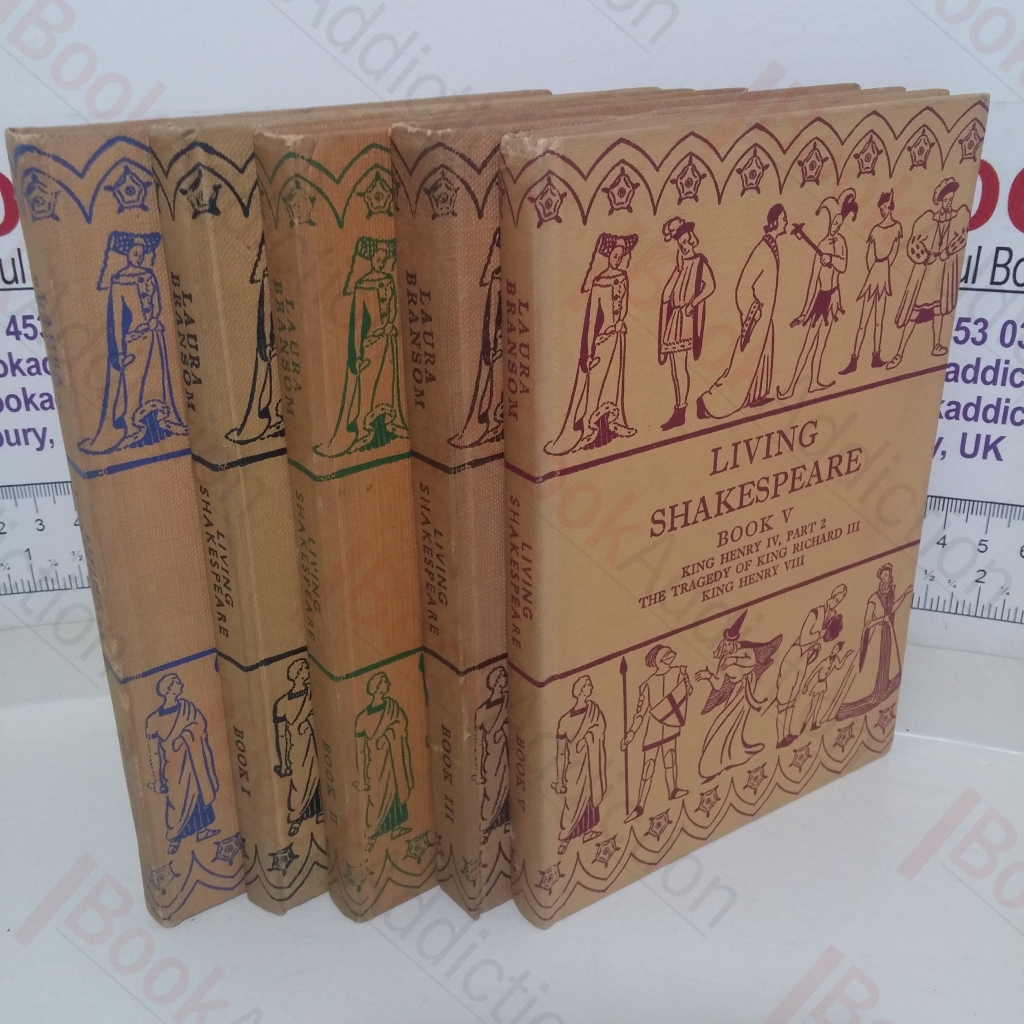 Living Shakespeare, Books I-V (Five Volumes) (Signed and Inscribed)