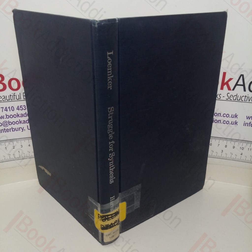 Struggle for Synthesis: The Seventeenth Century Background of Leibniz's Synthesis of Order and Freedom