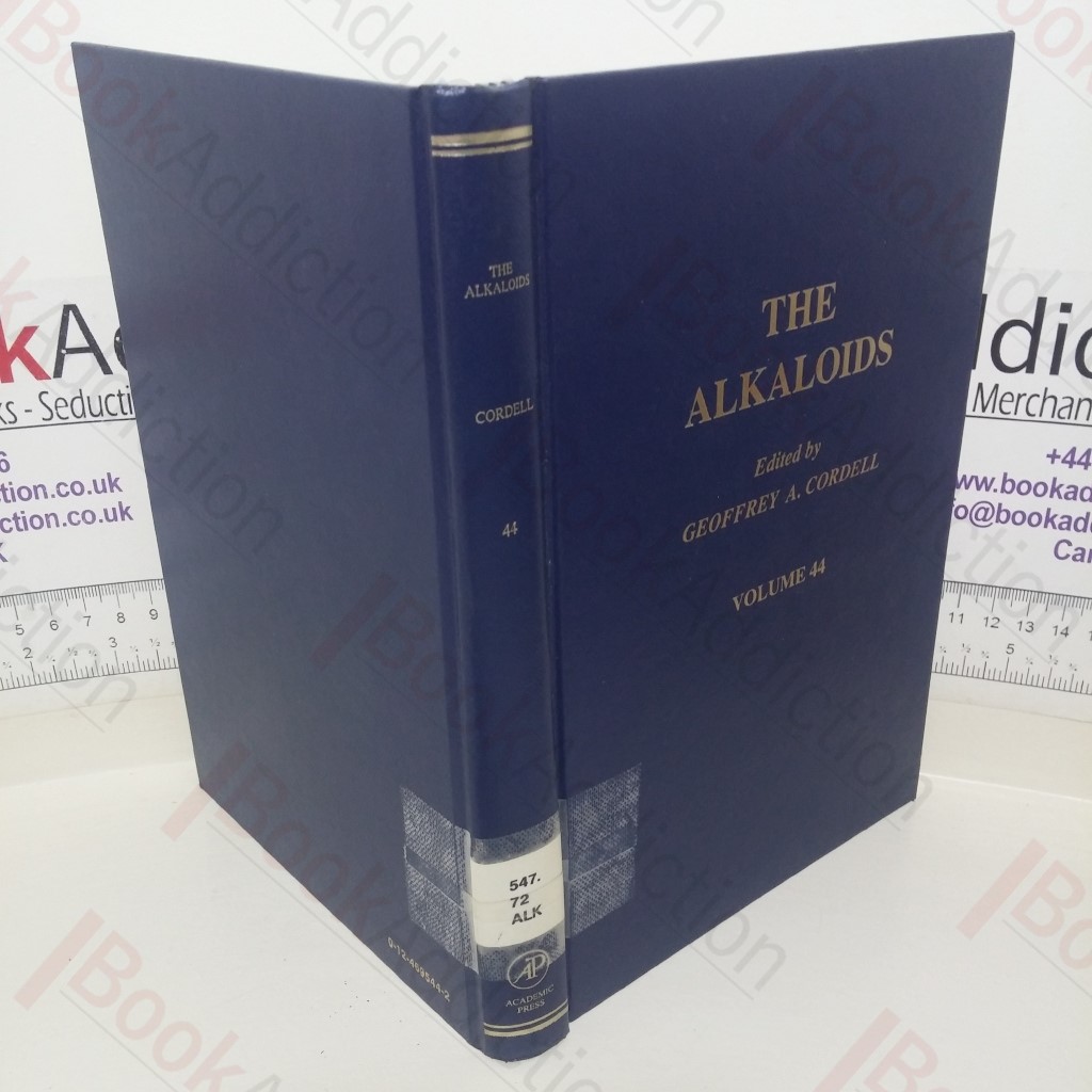 The Alkaloids: Chemistry and Pharmacology (Volume 44)