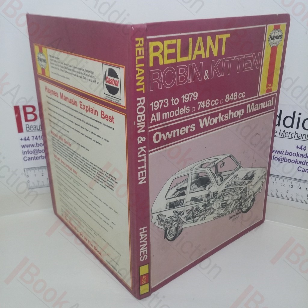 Reliant Robin and Kitten Owners Workshop Manual, 1973 to 1979