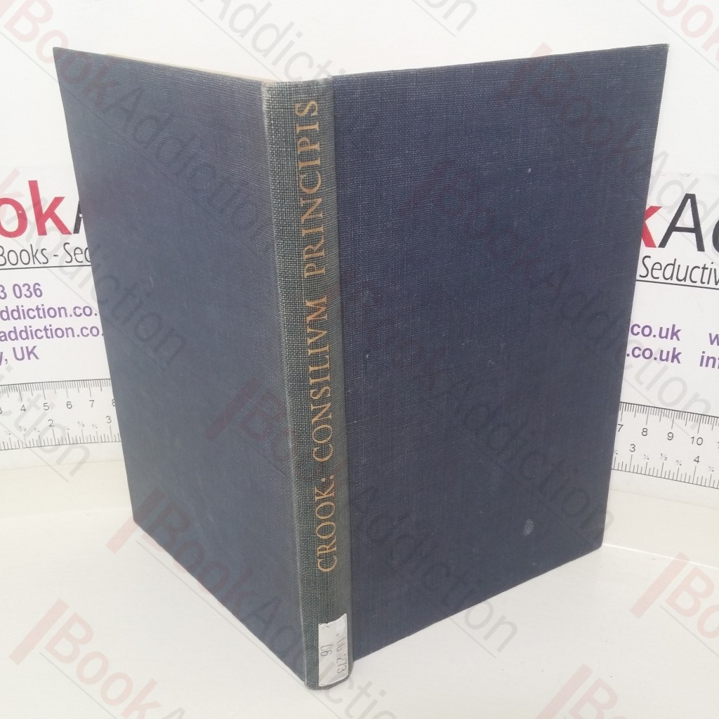 Consilium [Consilivm] Principis: Imperial Councils and Counsellors from Augustus to Diocletian