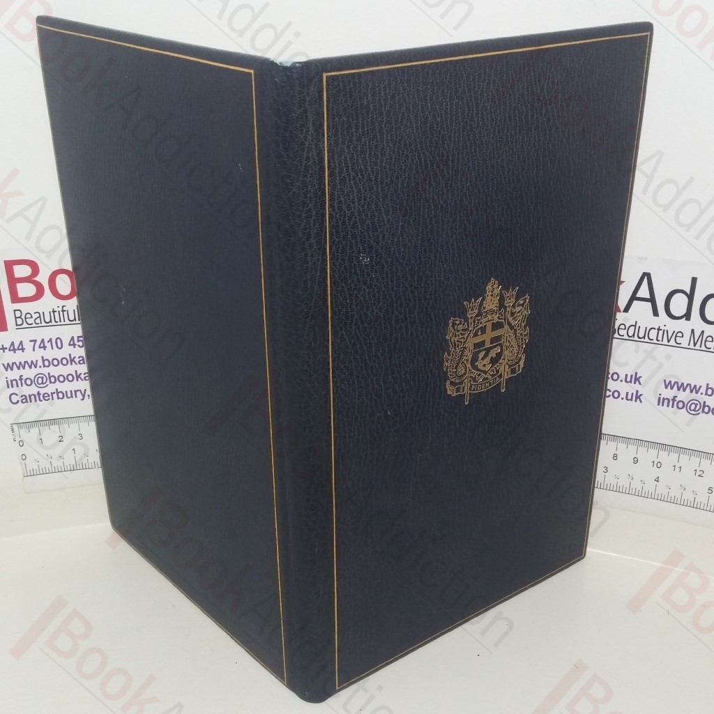 Lloyd's of London Presentation Portfolio to Herbert Barham Marking his 60 Year Association with Lloyd's