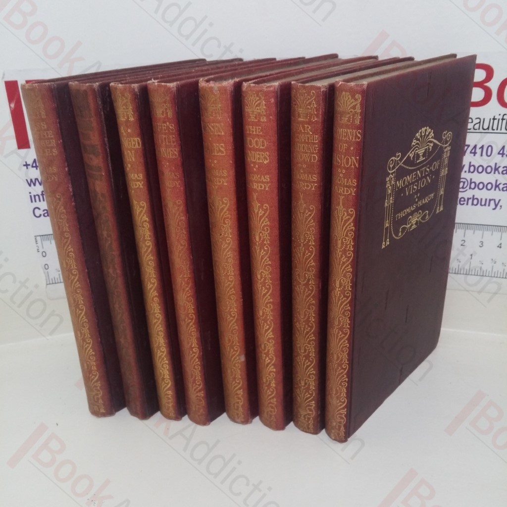 Moments of Vision; Far From the Madding Crowd; The Woodlanders; Wessex Tales; Life's Little Ironies; A Changed Man and Other Tales; Jude the Obscure; Tess of the Durbervilles (Pocket edition of the Wessex Novels) (8 volumes)