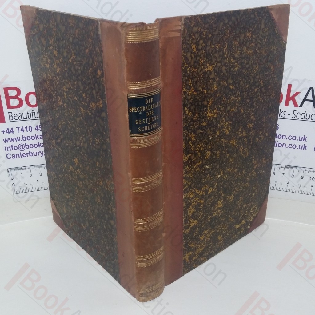 Die Spectralanalyse Der Gestrine [Spectral Analyses of the Stars]