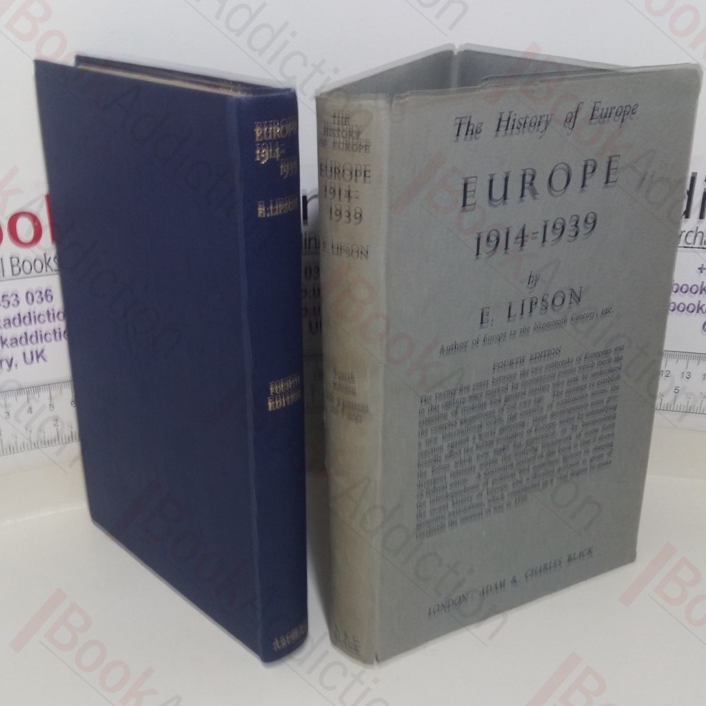 The History of Europe, 1914-1939