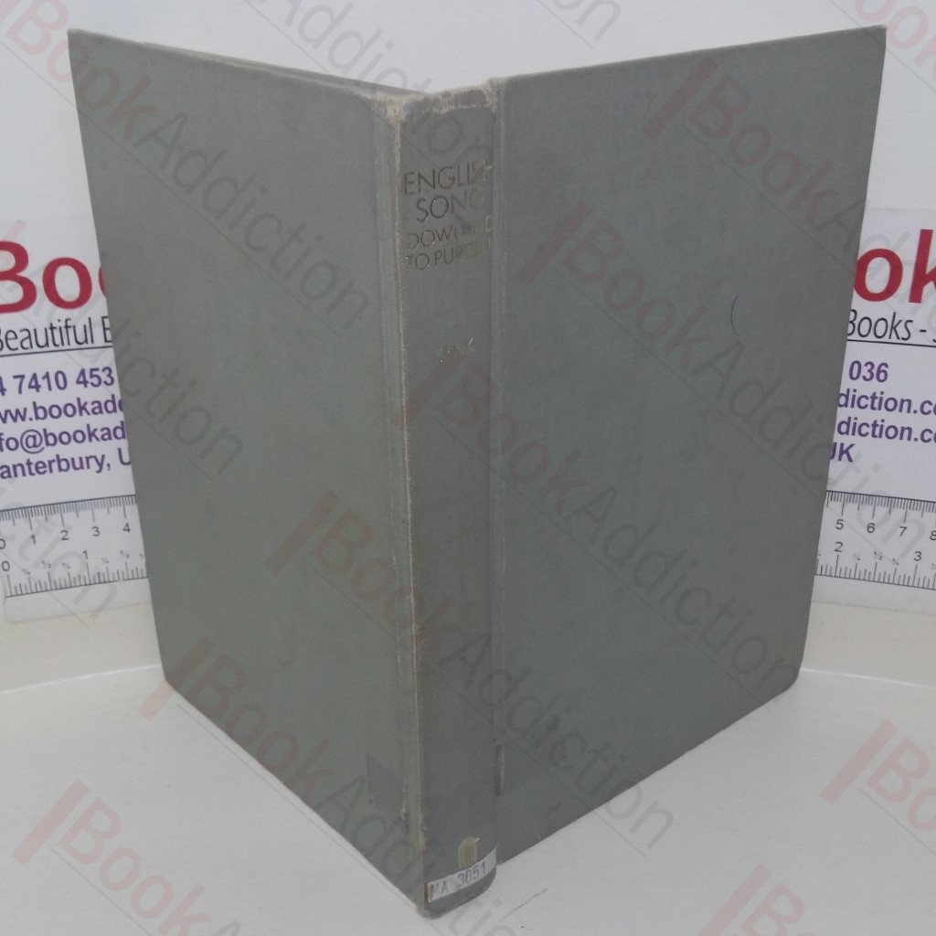 English Song: Dowland to Purcell