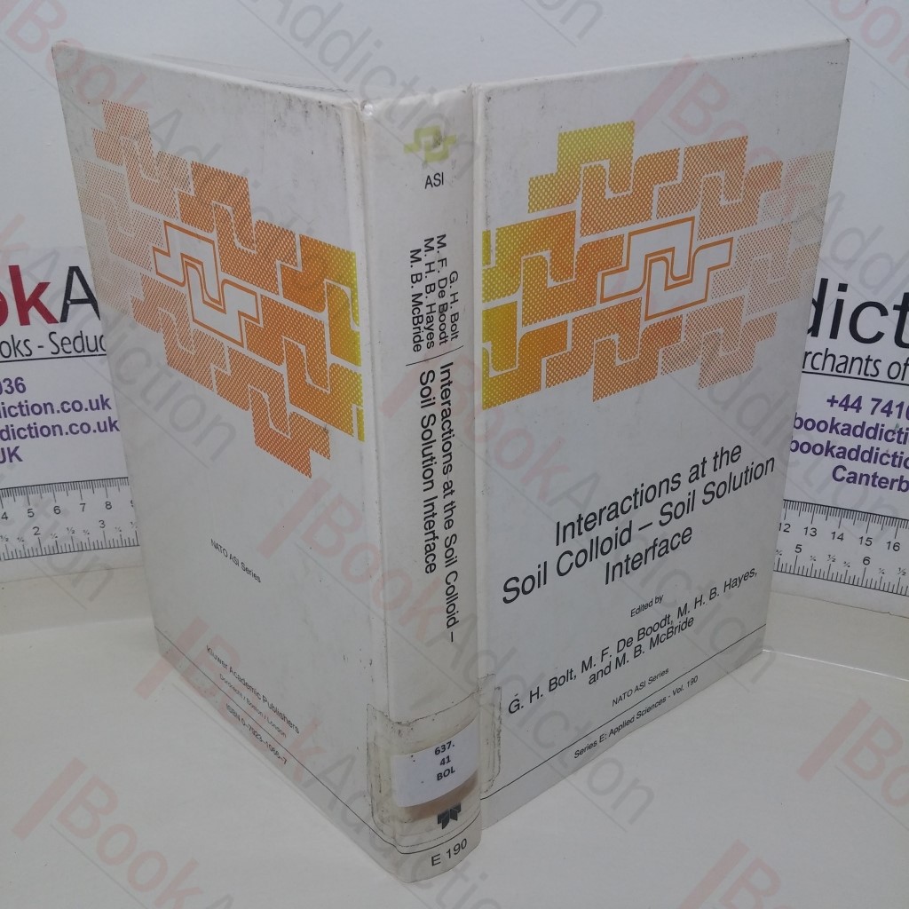 Interactions at the Soil Colloid-Soil Solution Interface