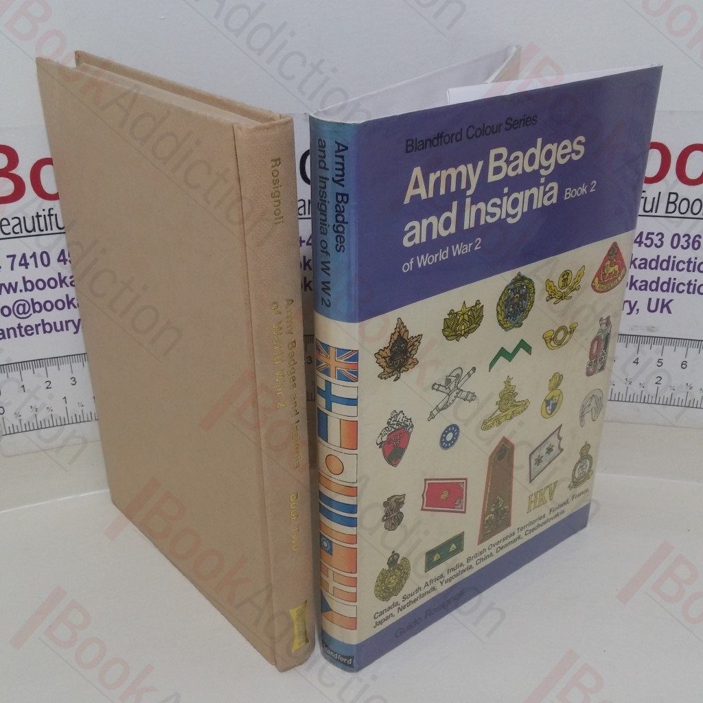 Army Badges and Insignia of World War 2 (Blandford Colour series)