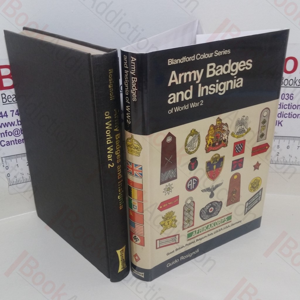 Army Badges and Insignia of World War 2, Volume 2 (Blandford Colour series)