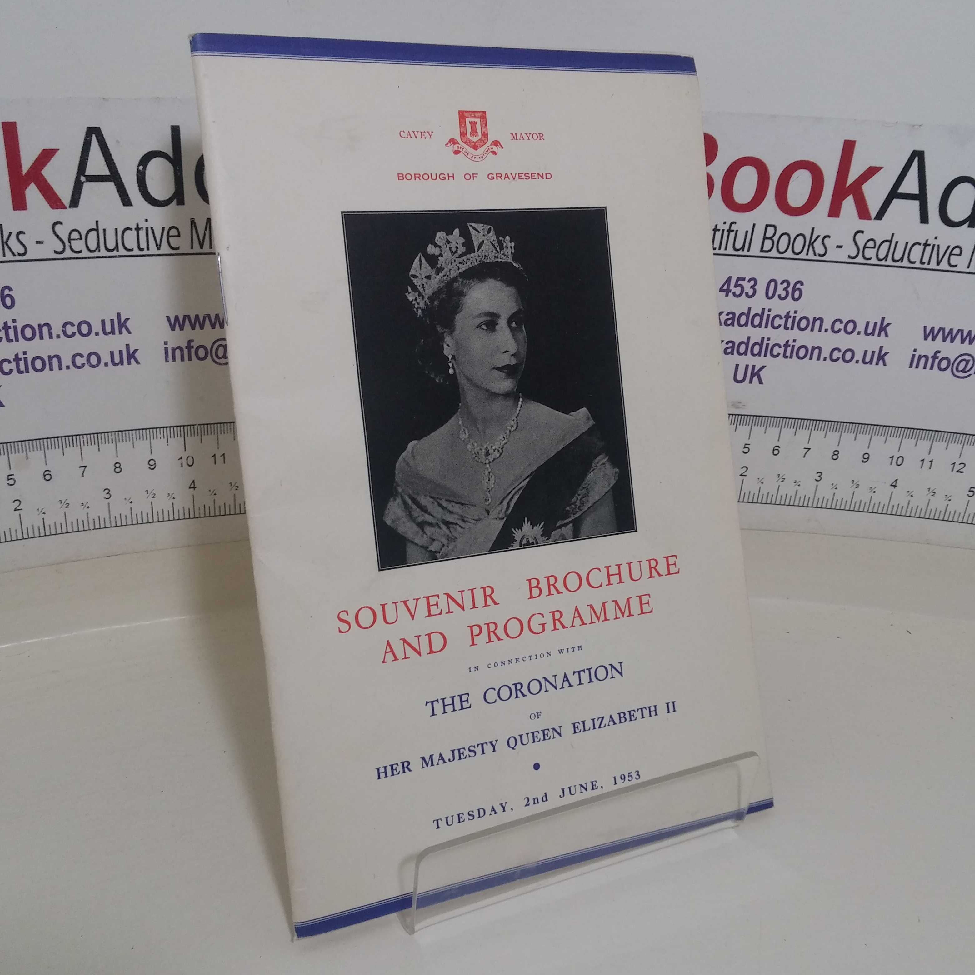 Souvenir Brochure and Programme in connection with the Coronation of Her Majesty Queen Elizabeth II, Tuesday, 2nd June, 1953