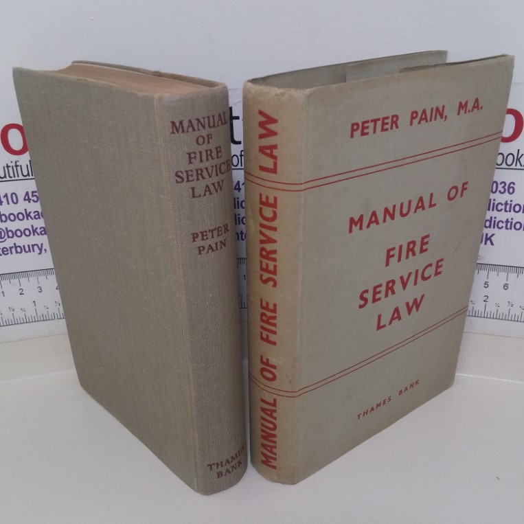 Manual of Fire Service Law