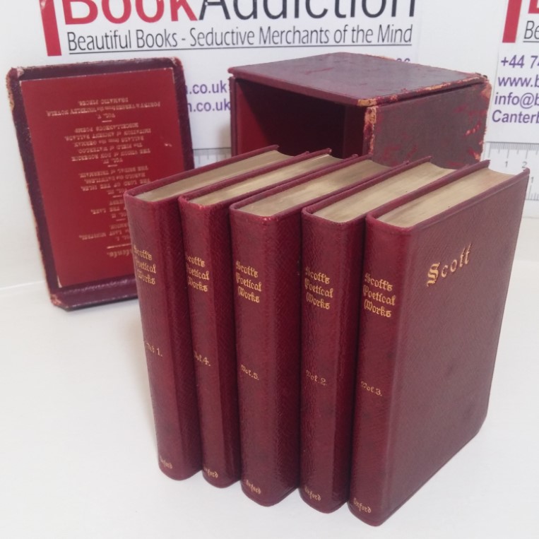 The Complete Poetical Works of Sir Walter Scott (The Oxford Miniature Edition in Five Volumes)