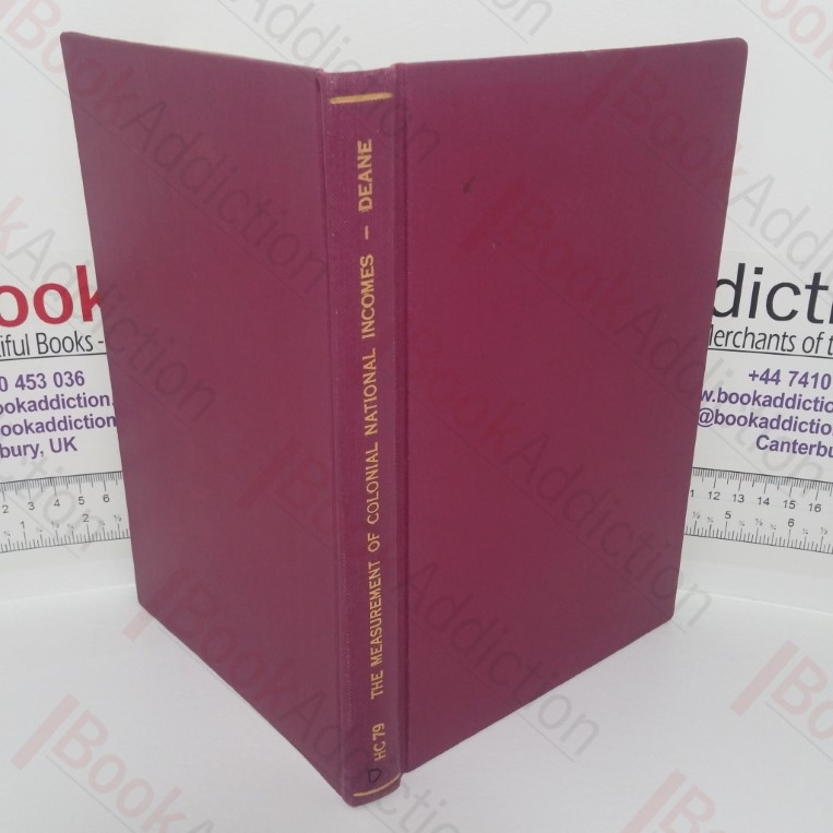 The Measurement of Colonial National Incomes: An Experiment