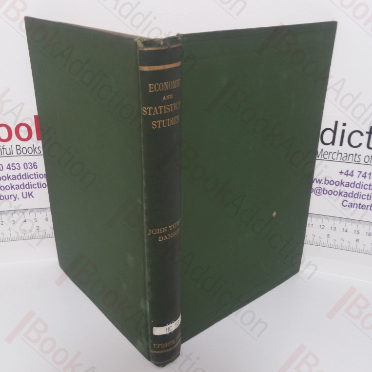 Economic and Statistical Studies, 1840-1890