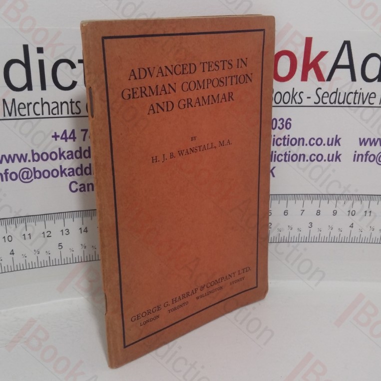 Advanced Tests in German Composition and Grammar