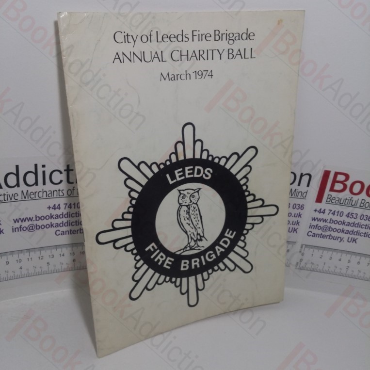 City of Leeds Fire Brigade Annual Charity Ball, March 1974, Programme
