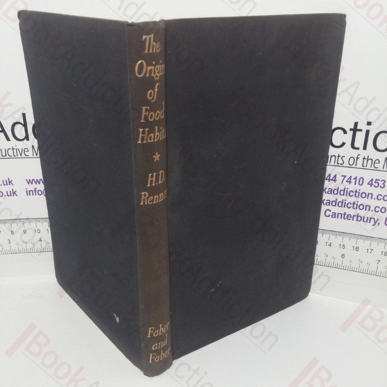 The Origin of Food Habits