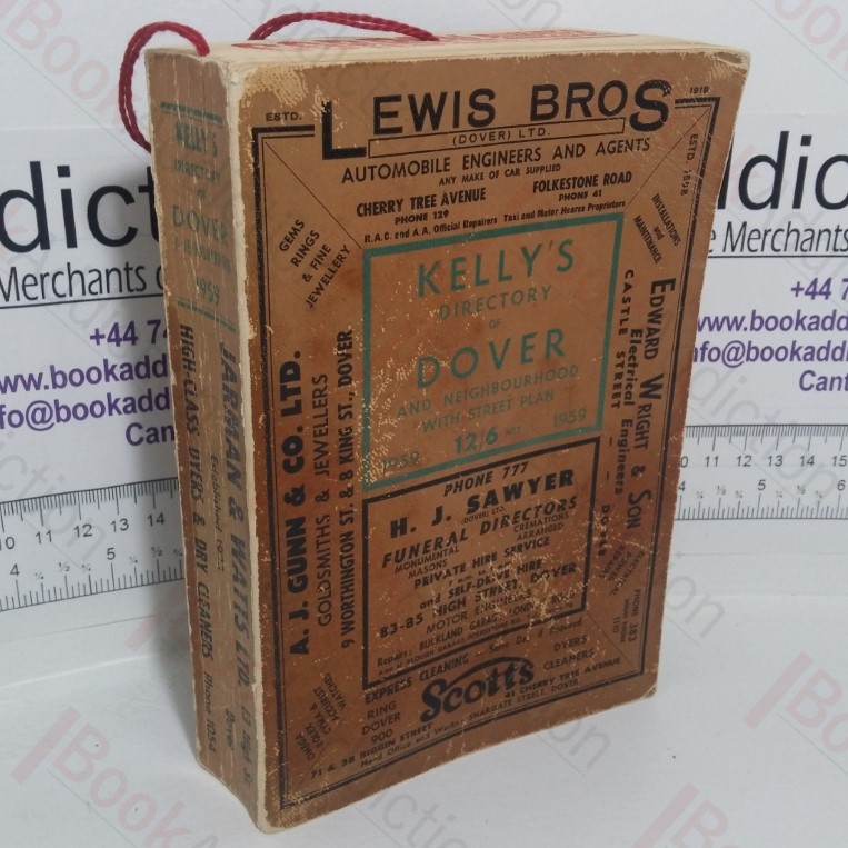 Kelly's Directory Dover and its Neighbourhood, with Street Plan, 1959