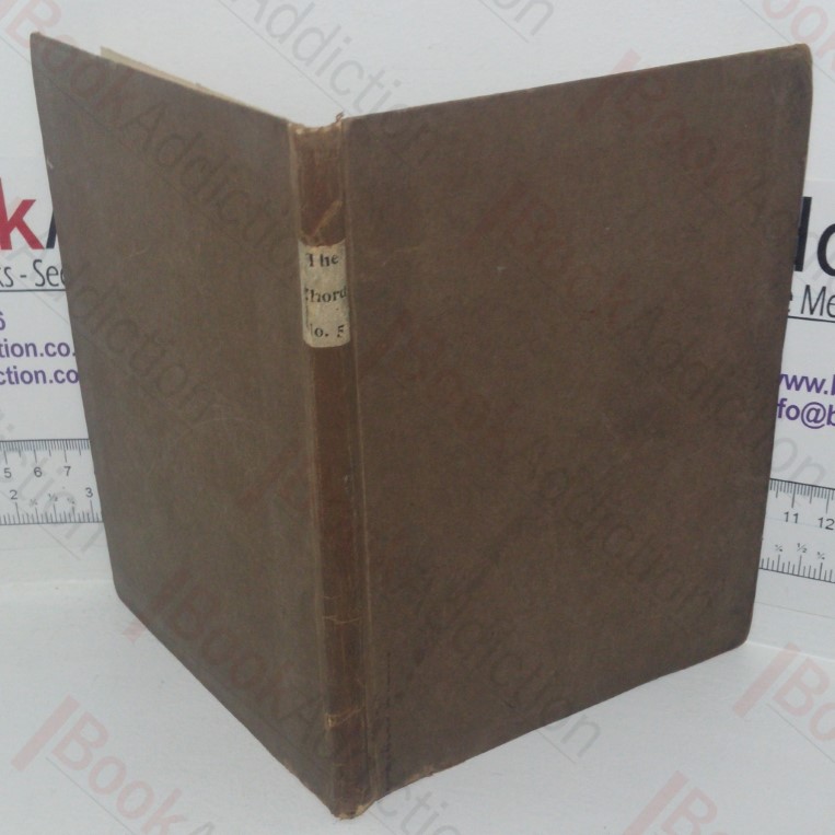 Number Five of the Chord: A Quarterly Devoted to Music