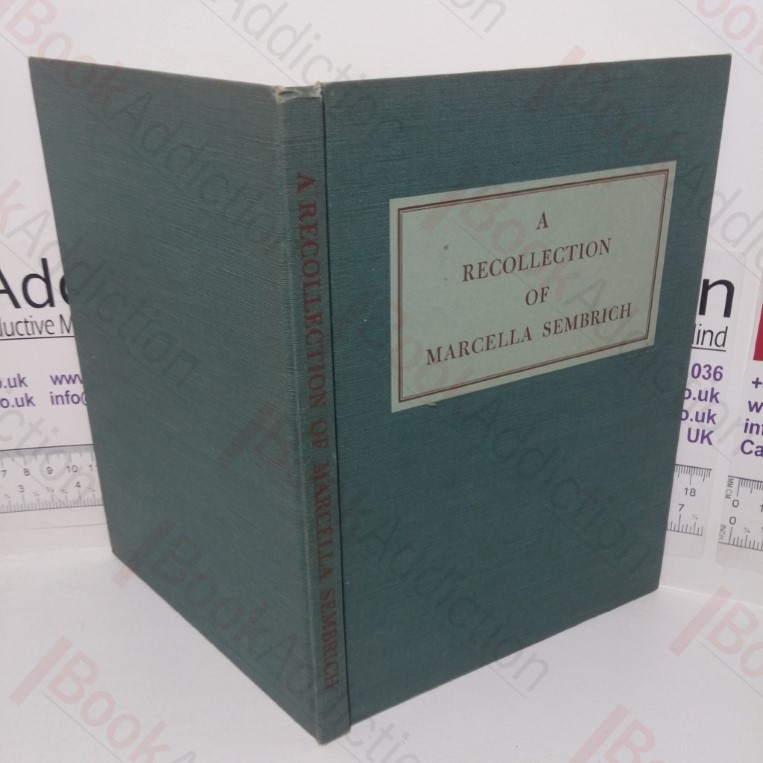 A Recollection of Marcella Sembrich