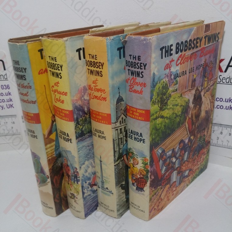 The Bobbsey Twins at the Tower of London; The Bobbsey Twins and the Camel Adventure; The Bobbsey Twins at Clover Bank; The Bobbey Twins at Spruce Lake (4 Volumes)