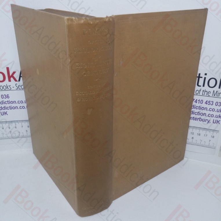 Plays of the Restoration and Eighteenth Century as they Were Acted at the Theatres-Royal by Their Majesties' Servants