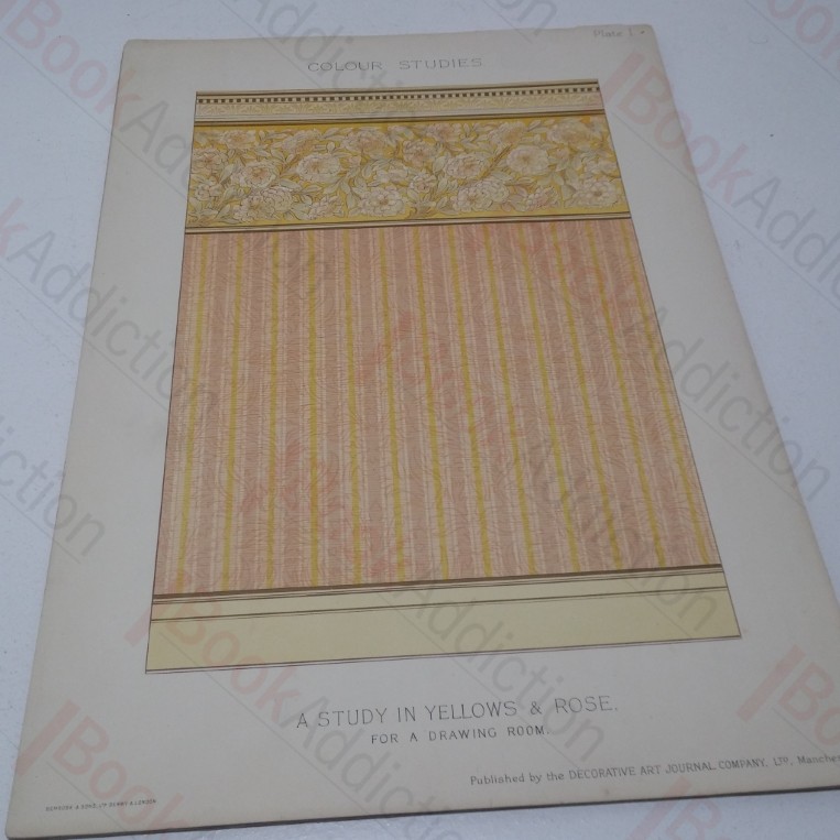 Colour Studies - 12 Plates (Decorative Art Journal)