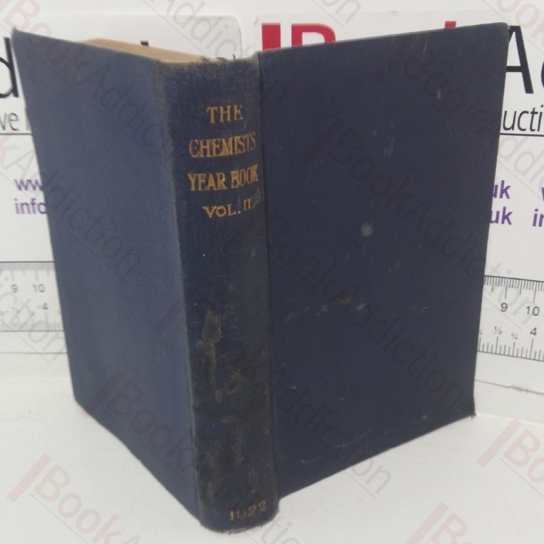 Chemists' Year Book, 1922 - Volume 2