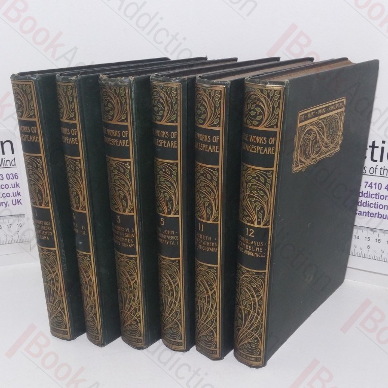The Works of William Shakespeare (The Henry Irving Shakespeare), (Volumes I , 3, 4, 5, 11, 12)