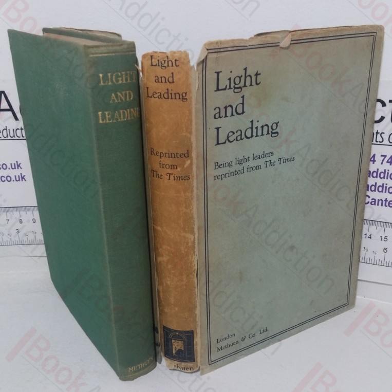Light and Leading, Being Light Leaders Reprinted from The Times