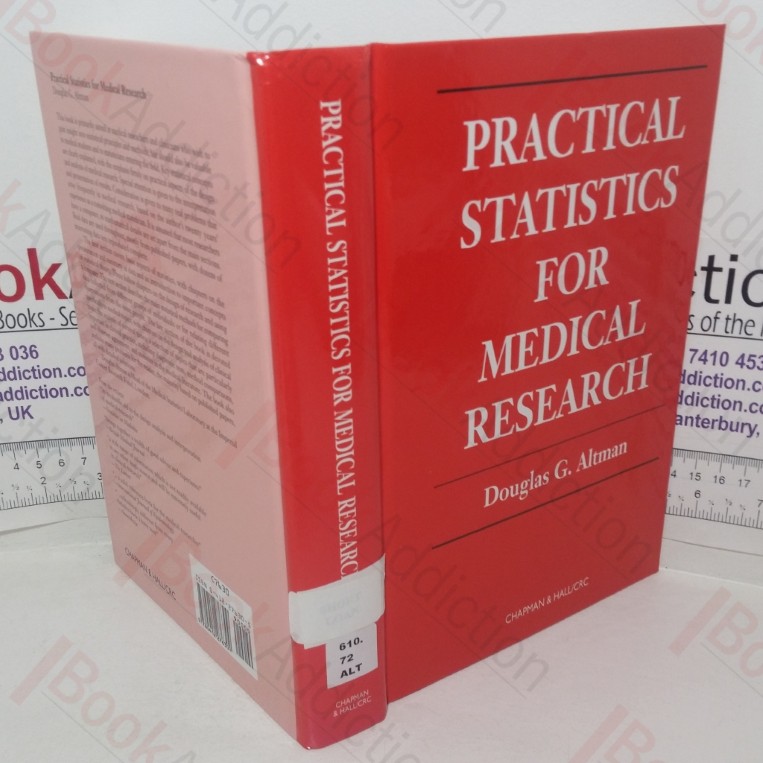 Practical Statistics for Medical Research (Chapman & Hall/CRC Texts in Statistical Science)