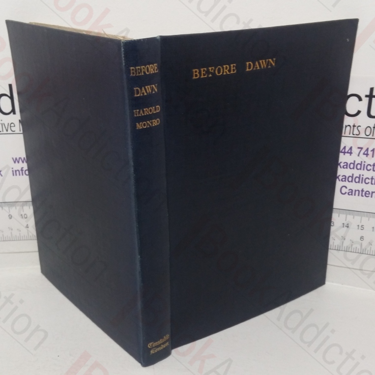 Before Dawn: Poems and Impressions