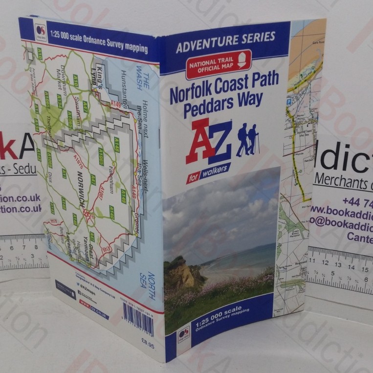 Norfolk Coast Path and Peddars Way: A-Z Adventure Atlas