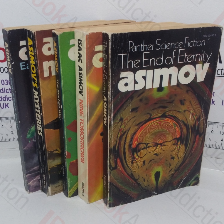 Asimov's Mysteries; The Martian Way; Nine Tomorrows; The End of Eternity; Earth is Room Enough (Five Volumes) (Panther Science Fiction)