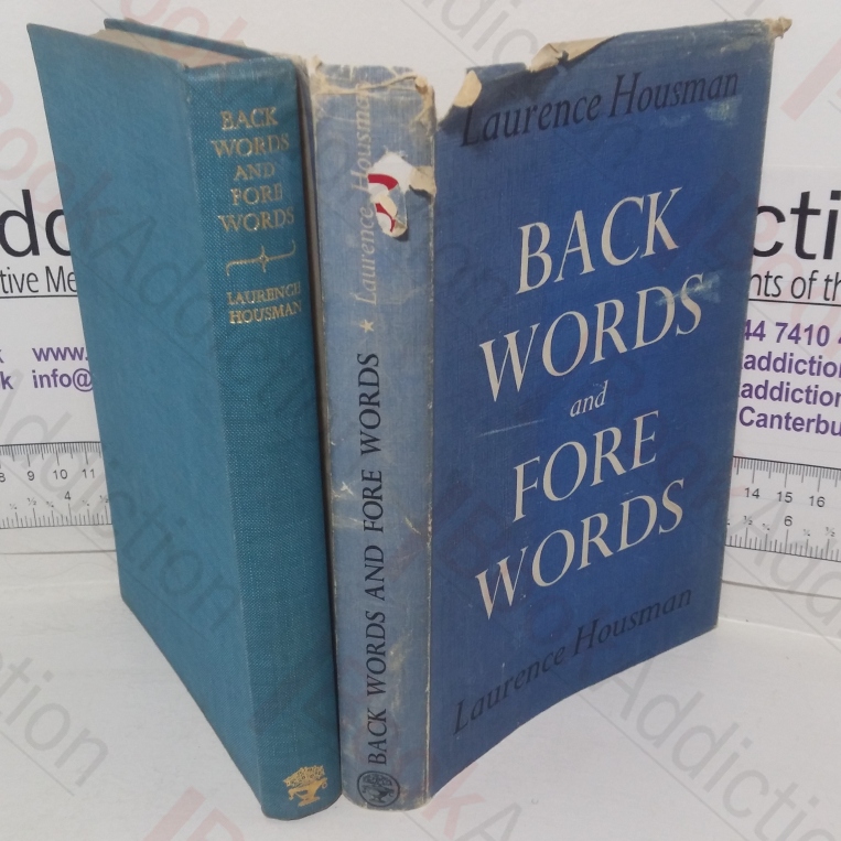 Back Words and Fore Words: An Author's Year-book, 1893-1945