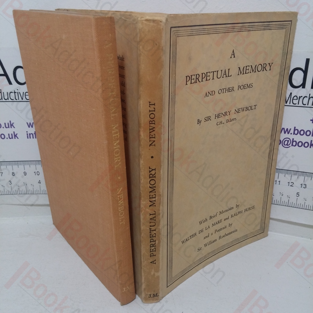 A Perpetual Memory and Other Poems