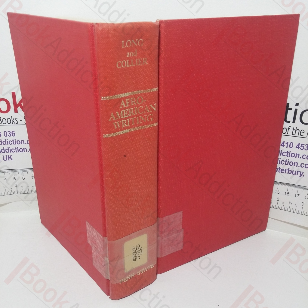 Afro-American Writing: An Anthology of Prose and Poetry