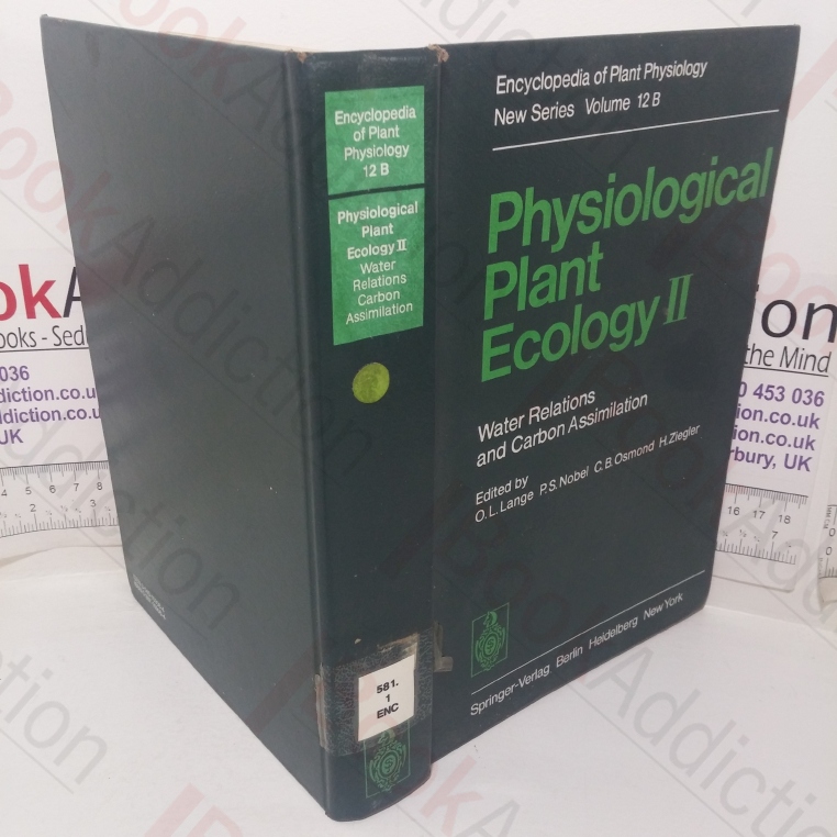 Physiological Plant Ecology II: Water Relations and Carbon Assimilation