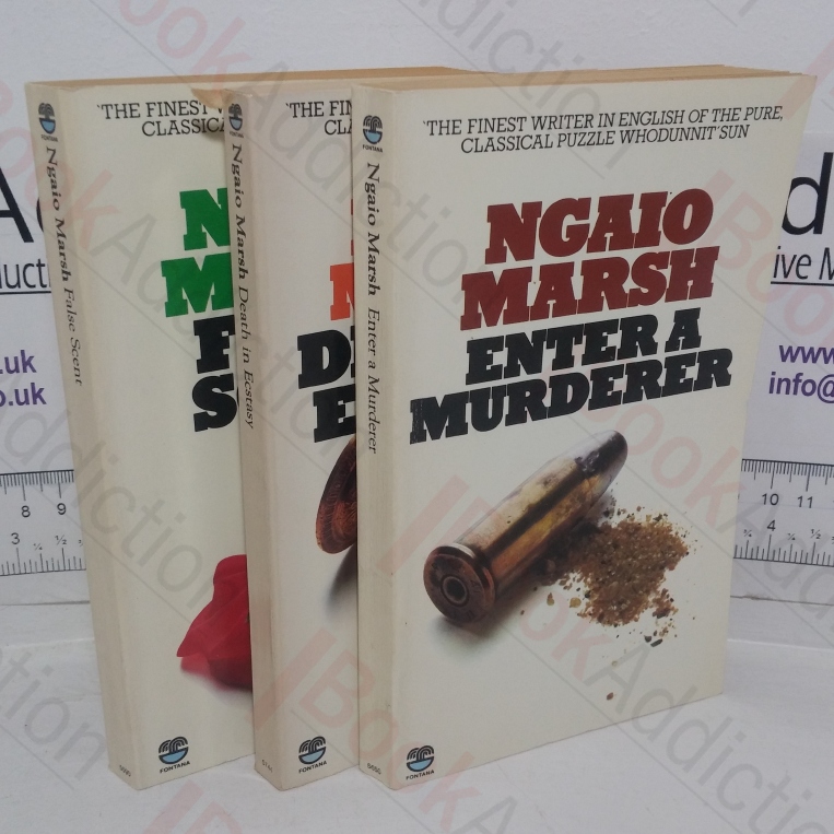 Death in Ecstasy; Enter a Murderer; False Scent (Ngaio Marsh Crime Fiction Collection of Three Roderick Alleyn Mysteries) (Three volumes)